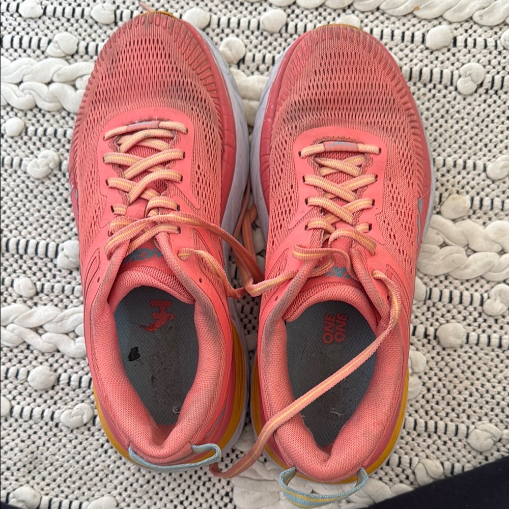 Hoka Women's Orange Running Shoes